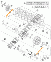 EMBRAIAGEM para KTM 1190 RC8 R WHITE 2011