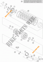 EMBRAIAGEM para KTM 1190 ADVENTURE R ABS 2015