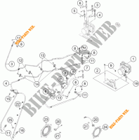 SISTEMA DE TRAVAGEM ABS para KTM 1190 ADVENTURE R ABS 2015