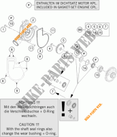 BOMBA DE ÁGUA para KTM 1190 ADVENTURE R ABS 2015