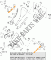 DISTRIBUIÇÃO para KTM 1190 ADVENTURE R ABS 2015