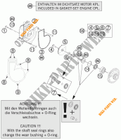 BOMBA DE ÁGUA para KTM 1190 ADVENTURE R ABS 2014