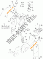 DEPÓSITO / BANCO para KTM 1190 ADVENTURE R ABS 2014
