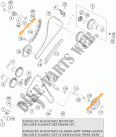 DISTRIBUIÇÃO para KTM 1190 ADVENTURE R ABS 2014