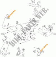 SISTEMA DE TRAVAGEM ABS para KTM 1190 ADVENTURE R ABS 2014