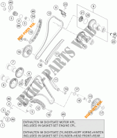 DISTRIBUIÇÃO para KTM 1190 ADVENTURE R ABS 2013