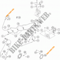 SISTEMA DE TRAVAGEM ABS para KTM 1190 ADVENTURE ABS GREY 2015