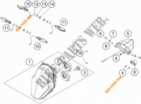 FAROL / FAROLIM para KTM 1190 ADVENTURE ABS ORANGE 2015