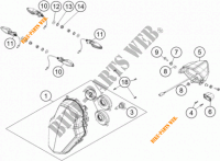 FAROL / FAROLIM para KTM 1190 ADVENTURE ABS GREY 2015