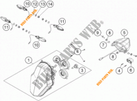 FAROL / FAROLIM para KTM 1190 ADVENTURE ABS ORANGE 2014