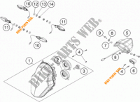 FAROL / FAROLIM para KTM 1190 ADVENTURE ABS GREY 2014