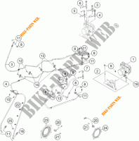 SISTEMA DE TRAVAGEM ABS para KTM 1190 ADVENTURE ABS GREY 2013