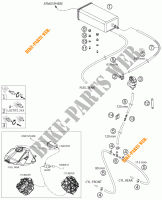 EVAPORATIVE CANISTER para KTM 1190 RC8 R 2010