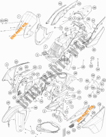PLÁSTICOS para KTM 1050 ADVENTURE ABS 2015
