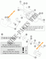 BOMBA DE ÁGUA para KTM 990 ADVENTURE R 2012