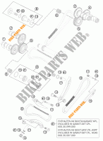 DISTRIBUIÇÃO para KTM 990 ADVENTURE R 2012