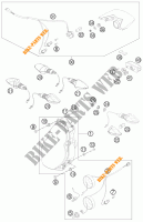 FAROL / FAROLIM para KTM 990 ADVENTURE R 2012