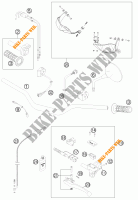 GUIADOR / CONTROLES para KTM 990 ADVENTURE R 2012