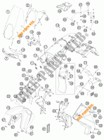 PLÁSTICOS para KTM 990 ADVENTURE R 2012