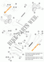 DISTRIBUIÇÃO para KTM 990 ADVENTURE R 2010