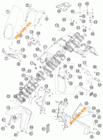 PLÁSTICOS para KTM 990 ADVENTURE R 2010