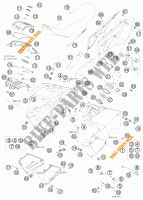 DEPÓSITO / BANCO para KTM 990 ADVENTURE R 2010