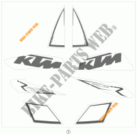 ADESIVOS para KTM 1190 RC8 R 2010