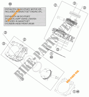 CILINDRO para KTM 1190 RC8 R 2010