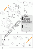 CHAVE DE IGNIÇÃO para KTM 990 ADVENTURE R SPECIAL EDITION 2012