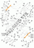 DEPÓSITO / BANCO para KTM 990 ADVENTURE R SPECIAL EDITION 2012