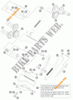 DISTRIBUIÇÃO para KTM 990 ADVENTURE WHITE ABS 2012