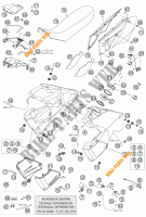 DEPÓSITO / BANCO para KTM 990 ADVENTURE BLACK ABS 2006