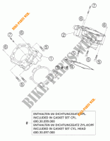 CILINDRO para KTM 950 ADVENTURE S ORANGE 2004