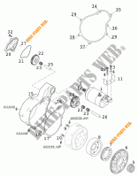 MOTOR DE ARRANQUE para KTM 640 ADVENTURE R 2001
