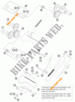 DISTRIBUIÇÃO para KTM 990 SUPERMOTO T BLACK ABS 2013