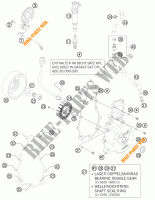 IGNIÇÃO para KTM 990 SUPERMOTO T WHITE ABS 2012