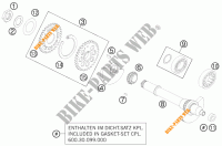 BALANCEIRO para KTM 990 SM-T ORANGE ABS SPECIAL EDITION 2011