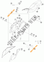 DEPÓSITO / BANCO para KTM 990 SM-T ORANGE ABS SPECIAL EDITION 2011