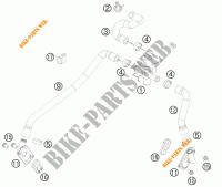 SISTEMA DE AR SECUNDÁRIO para KTM 990 SM-T ORANGE ABS SPECIAL EDITION 2011