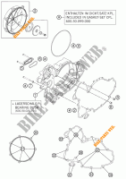 TAMPA EMBRAIAGEM para KTM 990 SM-T ORANGE ABS SPECIAL EDITION 2011