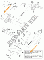 DISTRIBUIÇÃO para KTM 990 SUPERMOTO T ORANGE ABS 2011