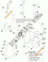 IGNIÇÃO para KTM 990 SUPERMOTO T ORANGE ABS 2011