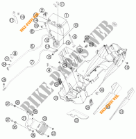 BATERIA para KTM 990 SUPERMOTO T WHITE ABS 2011