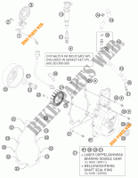 IGNIÇÃO para KTM 990 SUPERMOTO T ORANGE ABS 2011