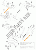 DISTRIBUIÇÃO para KTM 990 SUPERMOTO T WHITE ABS 2011