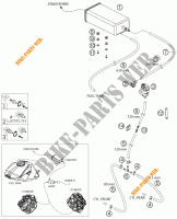 EVAPORATIVE CANISTER para KTM 1190 RC8 ORANGE 2010
