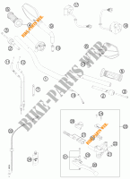 GUIADOR / CONTROLES para KTM 990 SUPERMOTO R 2011