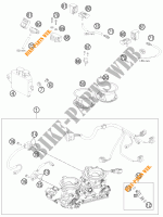 INJEÇÃO para KTM 990 SUPERMOTO R 2011