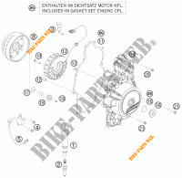 IGNIÇÃO para KTM 1190 RC8 ORANGE 2009