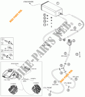 EVAPORATIVE CANISTER para KTM 1190 RC8 WHITE 2009